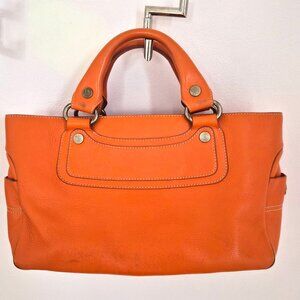 Vintage Celine Orange Boogie Bag